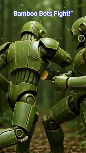 BAMBOO🎍Robots🤖Fighting in Forest | Epic Eco-Tech Battle 4K