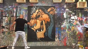 Sacramento performance painter David Garibaldi is featured on the new re-release of one of my FAVORITE DISNEY MOVIES OF ALL TIME...The Lion King!!! He re-created his performance for us at his Sacramento studio: http://www.abc10.com/news/local/sacramento-artist-featured-on-disneys-re-release-of-the-lion-king/469169988 | Frances Wang