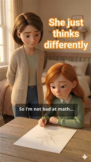 She just thinks differently