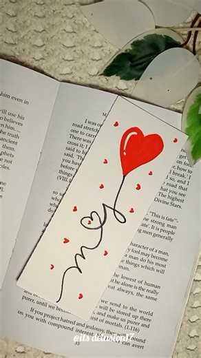 Cute Bookmark Painting 💌