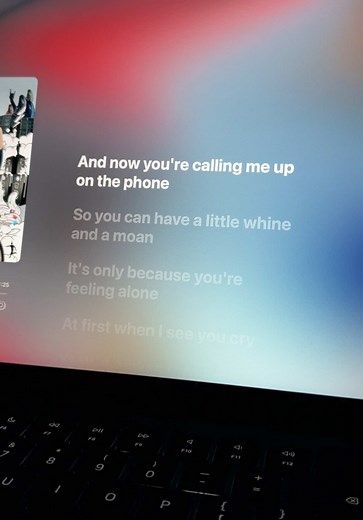 At First When I See You Cry - Lyrics Breakdown