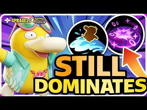 Surf Psychic Psyduck Is Unbelievable | Pokemon Unite