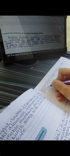 12th class biology practical 📝📖