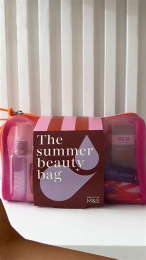 42K views · 100 reactions | Here’s your first look at our summer beauty bag launching 5 June. What can you spot?  Shop for big plans and small moments at your nearest M&S. Our stores are open as usual and our brilliant colleagues look forward to seeing you. | Marks and Spencer | Facebook
