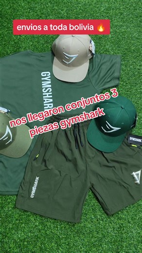 conjunto a 135bs short polera gorra WhatsApp 75608090 #ropaaesthetic #gymshark #gym #deportivos #short
