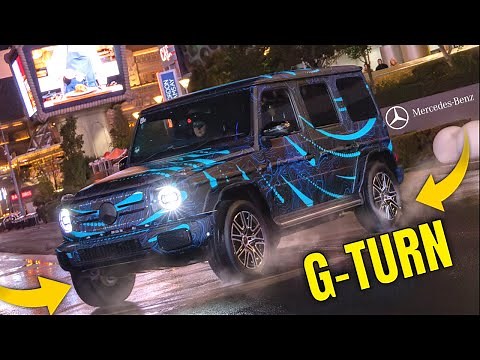 Mercedes Unveils Revolutionary G TURN Feature at CES 2024