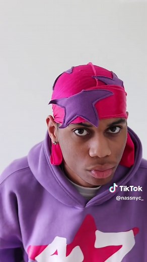 Custom Star Durag DIY from Upcycled Hoodie