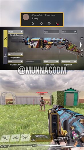 Best Shorty Loadout For MP Season 3 in Cod mobile🔥#shorts #codmbr #codmiphone