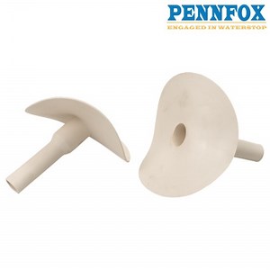 [Hot Item] PVC Trumpet Flange for Waterproofing, Pipe Penetration Seal Sleeve for Concrete Wall and Slab