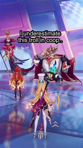 Underestimating a Troll in Genshin Impact Co-op
