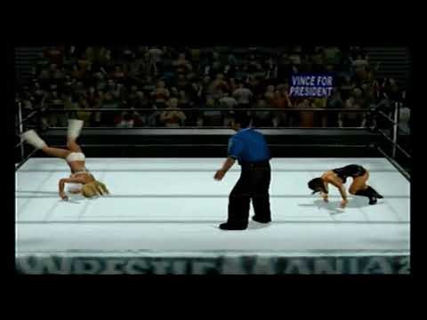 AWL AmericaMania: Torrie Wilson vs. Candice Michelle