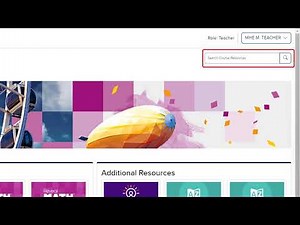Open Learning Platform - Dashboard Navigation