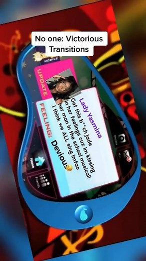 Had to do one with a pear phone #reels #funny #comedy #tvshows #victorious | Yasmine Sahid