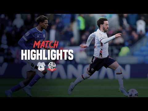 HIGHLIGHTS | Cardiff City vs Wanderers
