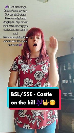 🎶castle on the hill🎶 BSL/SSE #bsl #britishsignlanguage #sse #signsupportedenglish #castleoverthehill #edsheeran #follow #followformorevideos #deaftiktok #deafsignlanguage