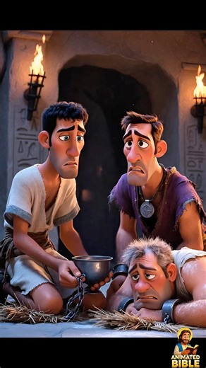 Genesis 40: Joseph Interprets Dreams in Prison | Pixar-Style Animated Bible Short
