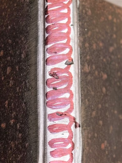 Easy 1G spiral welding technique. #welding #welder #tricks #welderman