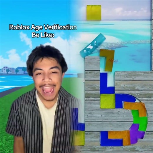 Roblox Age Verification Be Like fr#roblox #robloxmemes #gaming