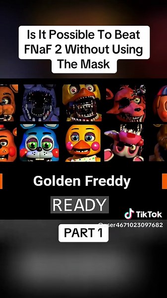 Is It Possible To Beat FNaF 2 Without Using The Mask - PART 1 #possible #fnaf2 #mask #fyp #trending