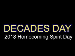 2018 Spirit Day Outfits: Decades Day