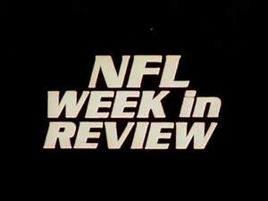 NFL Week in Review 1984 week 8