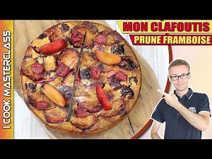 ✅ LE MEILLEUR CLAFOUTIS AUX FRAMBOISES ET PRUNES : La meilleure recette de ce gâteau à partager !