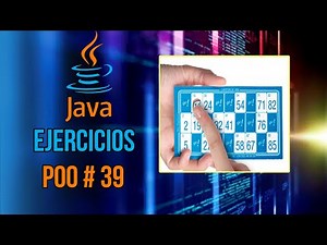 Cartón de bingo | POO #39 | Ejercicios Java