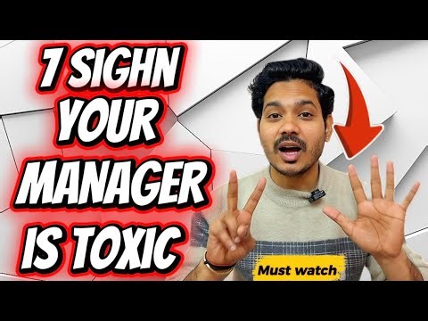7 Signs You’re Working Under a Toxic Manager (Must Watch) | CA Aakash Kasotia