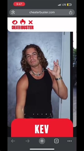 "Cheater Buster AI: Because screenshots don’t lie."Tap the link and test your partner