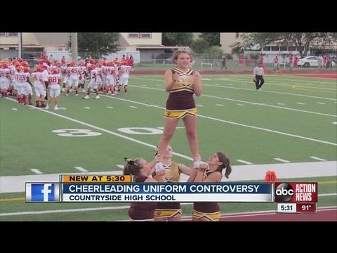 New uniform policy affects Countryside High cheerleaders' uniforms