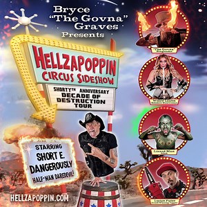 Coming to BECKLEY! This is a show you don’t want to miss! It’s an evening of circus acts and thrilling performances! | HELLZAPOPPIN CIRCUS SIDESHOW