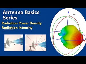 Radiation Power Density and Radiation Intensity | Antenna Basics #antenna
