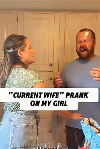 The “Current Wife“ Comes to Play a Prank on My Wife🤣#funny #prank #couple #fyppp #usa #funnyvideos😂 #hilarious #marriage