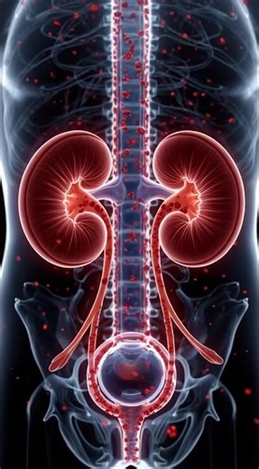 How Your Kidneys Really Work ⚡ Inside Human Body 3D Animation#shortvideo #