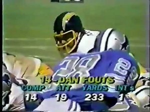 1981 09 13 Detroit Lions vs San Diego Chargers
