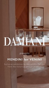 2.4K views · 62 reactions | An overview of the “MENDINI for VENINI” cocktail event. This truly extraordinary exhibition was inaugurated with an elegant evening cocktail at the Milanese boutique, where numerous celebrities joined Silvia and Giorgio Grassi Damiani to discover this artistic collaboration of excellence. #Damiani #Handmade #MadeInItaly #MendiniperVenini #MilanoDesignWeek #MDW #SalonedelMobile2025 | Damiani | Facebook