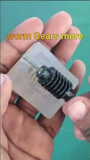 How to Make A Plastic Worm Gear at Home