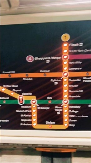 🗺 🚇 UPDATED ELECTRONIC MAP WITHBNEW LINES OF TORONTO SUBWAY – 🇨🇦 TORONTO, CANADA