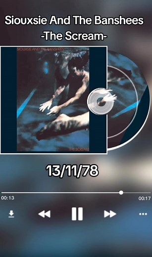 El 13 de noviembre de 1978 la banda británica de post-punk,rock gotico y new wave Siouxsie And The Banshees debutaba discográficamente con el album titulado The Scream,trabajo discográfico pionero en el género post-punk gracias a su innovadora combinación de guitarra angular y dentada con un ritmo liderado por el bajo y al sonido de la batería parecido a una máquina. | Ryukotsu Rex