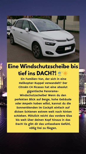 Citroën C4 Picasso: Die magische Helikopter-Scheibe 🚁☀️