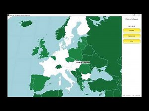 Seterra Desktop - European Union Countries in 19 seconds