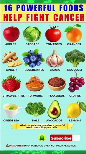 16 Cancer Fighting Foods to Include in Your Daily Diet