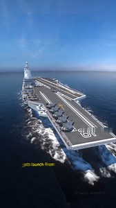 3.4K views · 24 reactions | American Advance Aircraft Carrier - Stunning C4D Simulation! #MilitaryTech #shorts | Op Saiful Gaming YT | Facebook