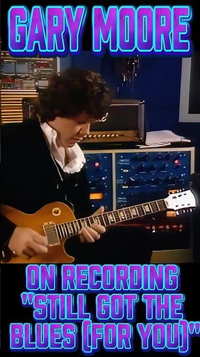 It was THIS easy for GARY MOORE to record his biggest hit, "Still Got The Blues" #garymooreshorts