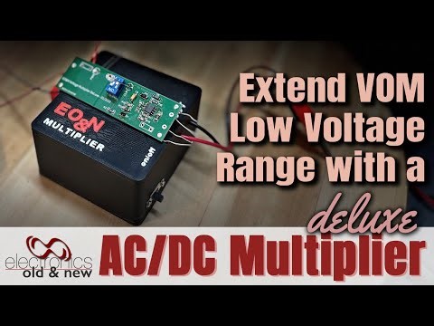 AC-DC Voltage Multiplier Deluxe | A Proper Alignment Tool for Analog Meters #pcbway#