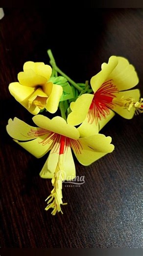 Easy DIY Hibiscus Flower Stick 🌺 | Beautiful Handmade Gift Idea for Special Person 💝
