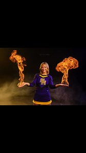 Fire shoot sneak peak with South Haven high school and middle school cheer. | SBJ Studios