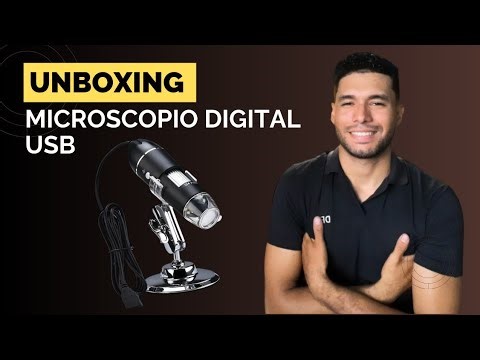 Microscopio USB Digital 1600x Chino REVIEW | SIRVE O NO?🔥