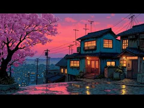 Retro Japanese Town Lofi Beats ~ Chill Vibes & Japanese Lofi Ambience