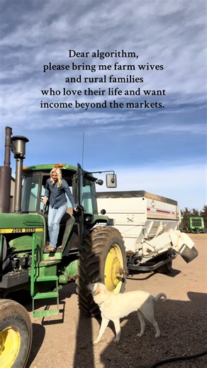 If you know, you know. And if you’re watching the markets right now, this probably makes sense. There’s a way for farm wives and rural families to build income beyond the markets…and not just a little bit. It has the kind of income potential that actually moves the needle. The kind that helps with operating notes, taxes, equipment repairs, and the constant pressure that comes with relying on prices you can’t control. We build it in the in-between moments — on the road home from kids’ basketball 